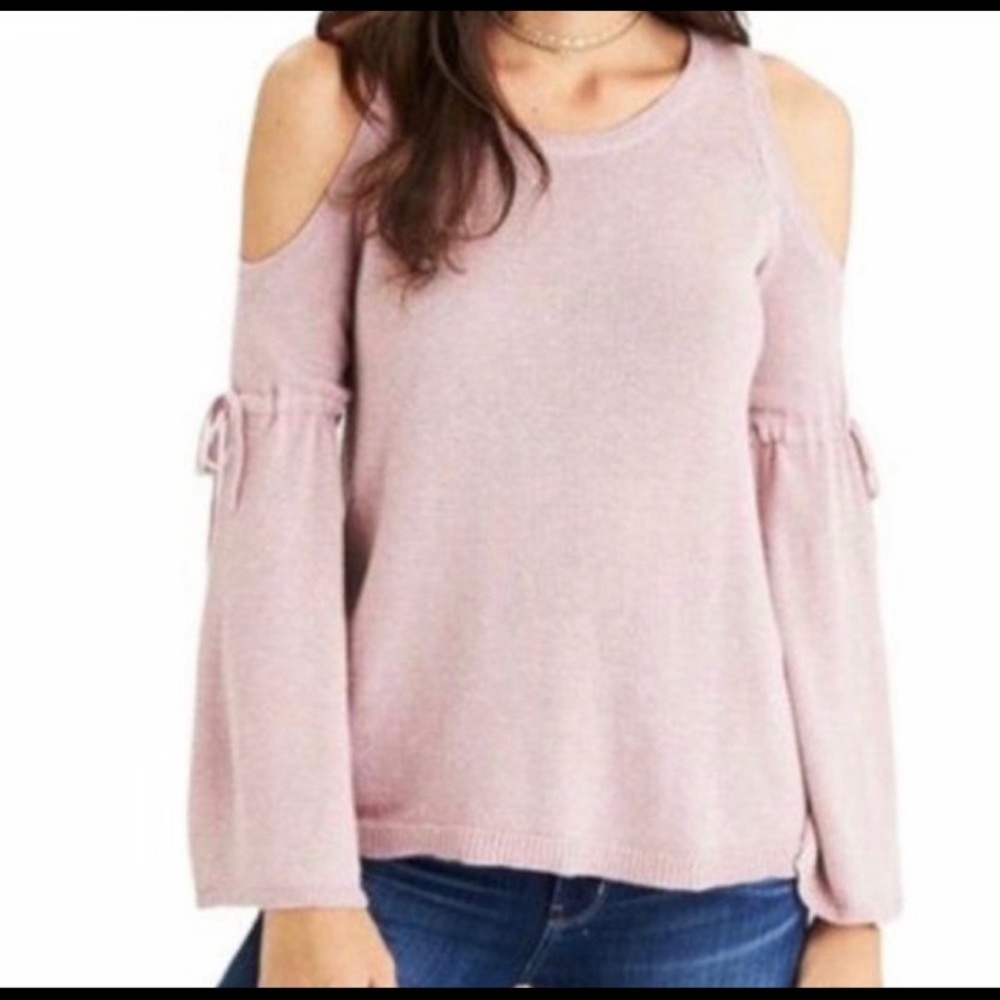 American Eagle Cold Shoulder Sweater